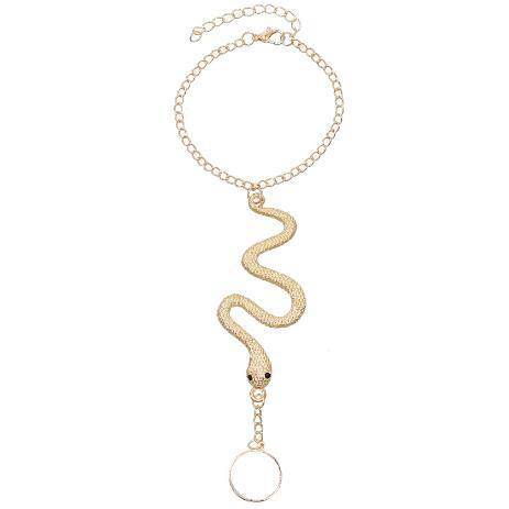 Bold Serpentine Hand Chain Bracelet - All Inclusive Family Treasures