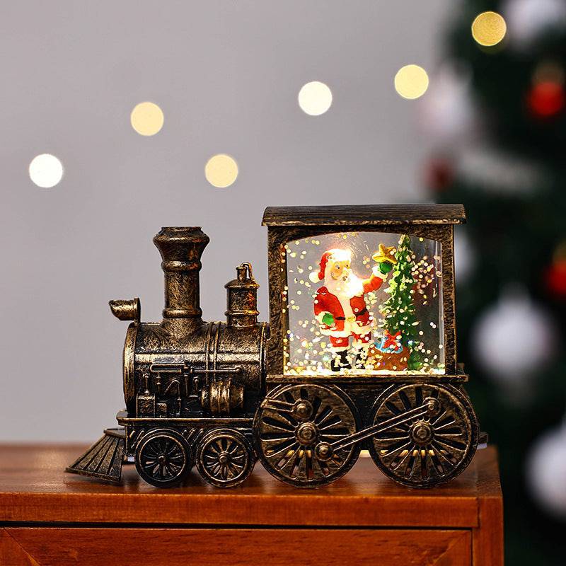 Festive Christmas Train Night Lamp - Add Magic to Your Holidays! - All Inclusive Family Treasures