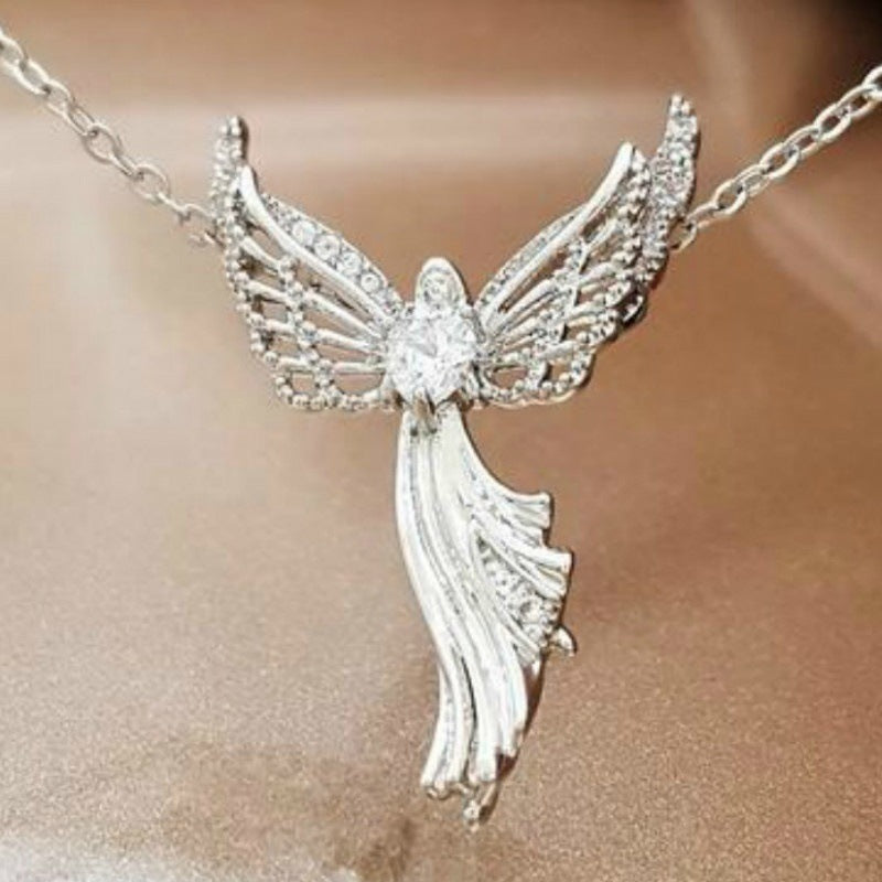 A Symbol of Protection, Love & Faith – The Angel Pendant Necklace