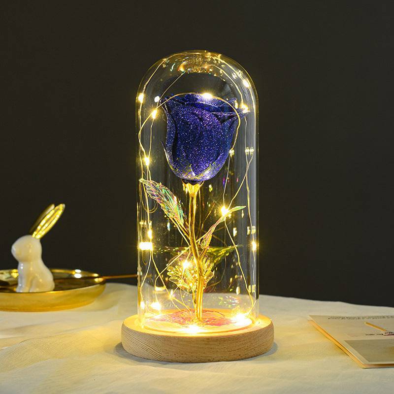 Eternal LED Rose in Glass Dome – A Magical Gift for Every Occasion - All Inclusive Family Treasures