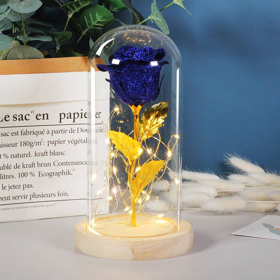 Eternal LED Rose in Glass Dome – A Magical Gift for Every Occasion - All Inclusive Family Treasures