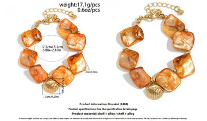 Dive into Elegance – The Ocean-Inspired Shell Bracelet