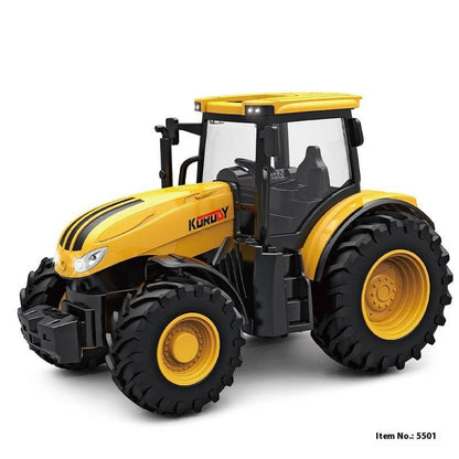 Remote Control Farmer Tractor Toy with Livestock Transport - All Inclusive Family Treasures