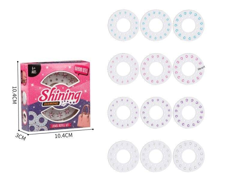 Magic Drilling BlingBling Girls' Rhinestone Sticker Device - All Inclusive Family Treasures