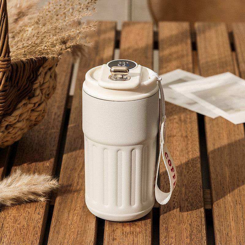 Smart Digital Thermal Bottle – 450ml Stainless Steel Insulated Flask for Hot & Cold Drinks - All Inclusive Family Treasures