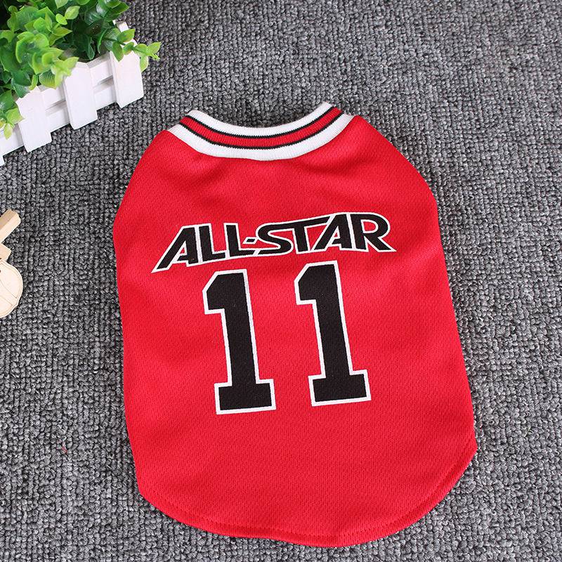 All-Star Pet Jersey – Sporty Dog Vest for World Cup and All-Star Fans! - All Inclusive Family Treasures