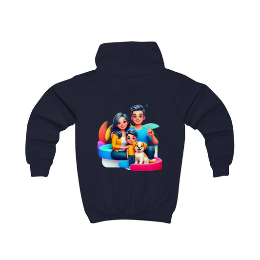 Kids Hoodie - Learning Today, Leading Tomorrow - Cute Family Design - All Inclusive Family Treasures