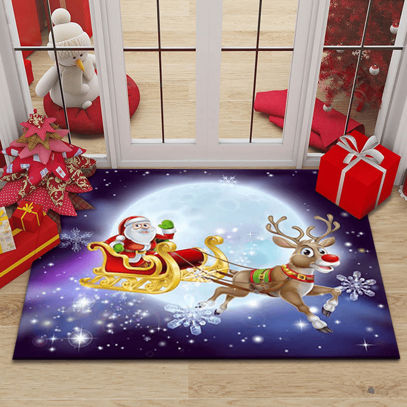 Festive Christmas Floor Rugs – Cozy and Decorative Holiday Carpets for Your Home - All Inclusive Family Treasures