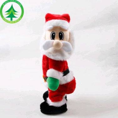 Electric Dancing Santa Claus Doll - Musical Christmas Decoration for Holiday Cheer - All Inclusive Family Treasures