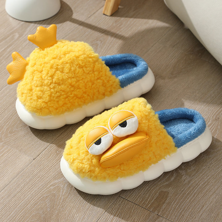Cozy Duck Cartoon Slippers – Warm & Fun for Every Step