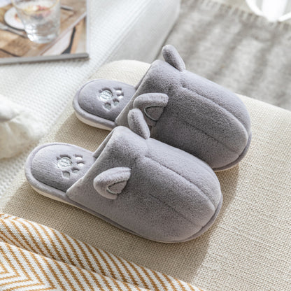 Adorable Paw Plush Slippers – Cozy Comfort for the Whole Family! - All Inclusive Family Treasures