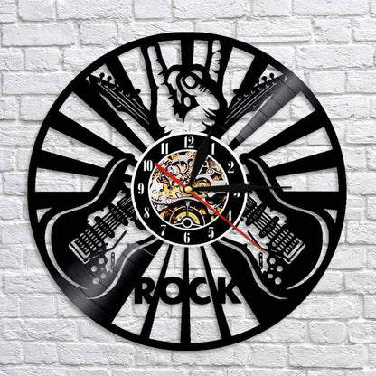 Rock 'n' Roll Vinyl Wall Clock - All Inclusive Family Treasures