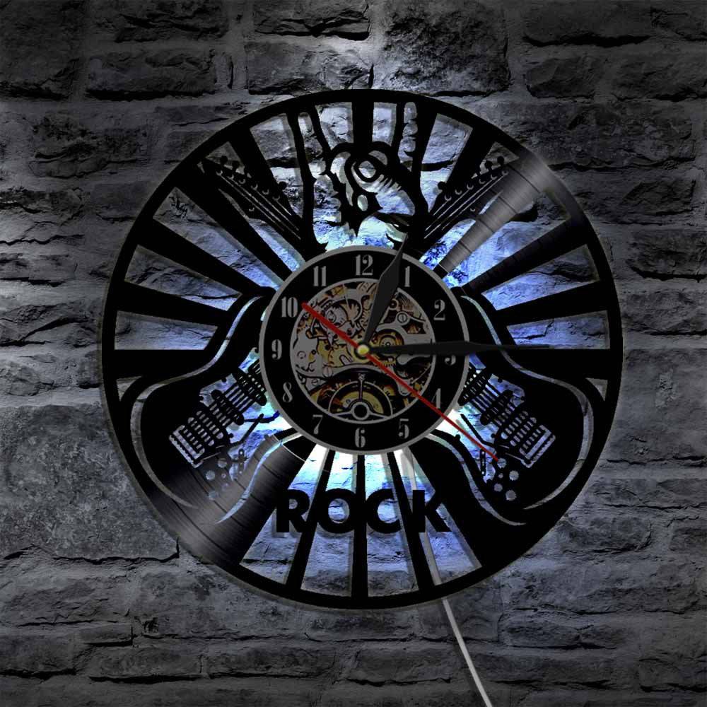 Rock 'n' Roll Vinyl Wall Clock - All Inclusive Family Treasures