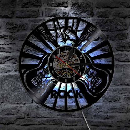 Rock 'n' Roll Vinyl Wall Clock - All Inclusive Family Treasures