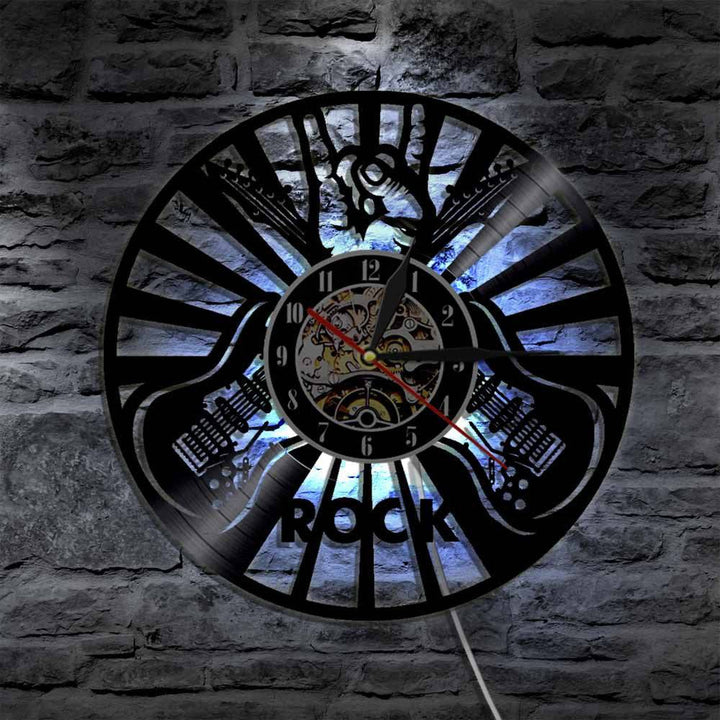Rock 'n' Roll Vinyl Wall Clock - All Inclusive Family Treasures