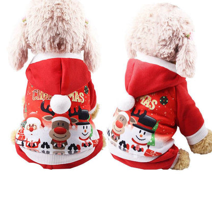 Festive Christmas Pet Outfit – Adorable Holiday Costume for Dogs and Cats! - All Inclusive Family Treasures