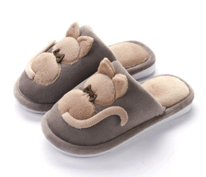 Cozy Cat Family Slippers – Parent & Child Matching Warmth