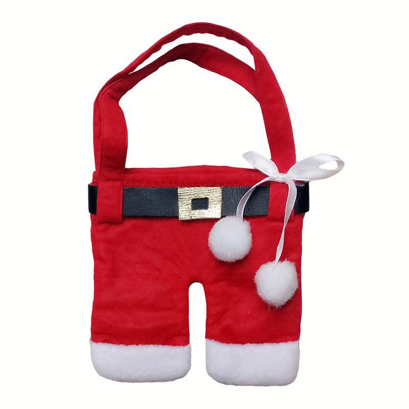 Santa Suit Christmas Cutlery Holder Set – Add Festive Fun to Your Table Setting! - All Inclusive Family Treasures