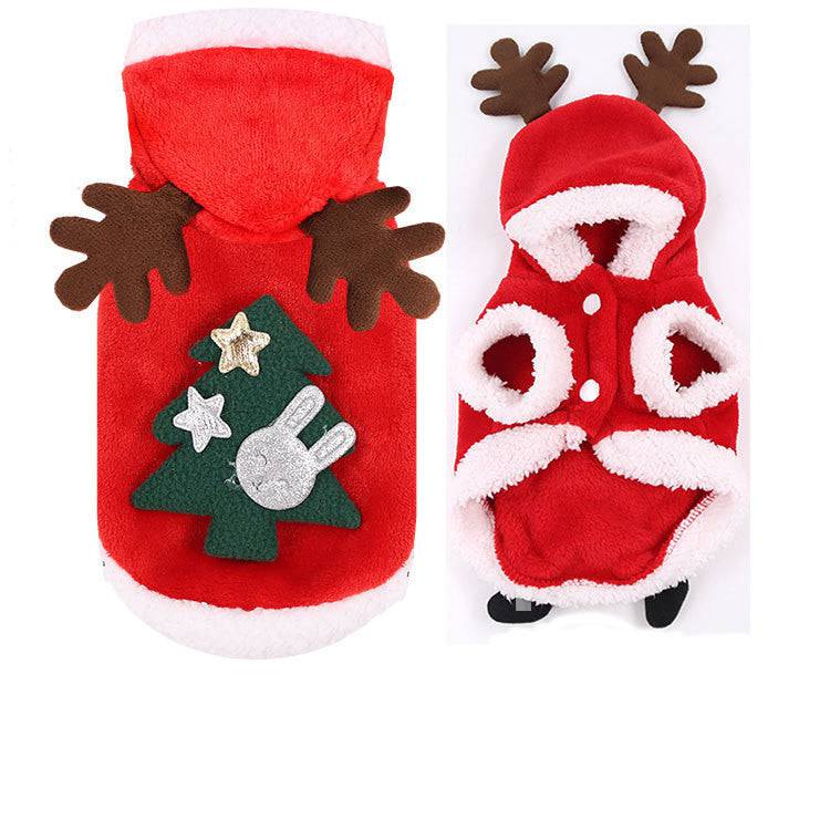 Festive Christmas Pet Outfit – Adorable Holiday Costume for Dogs and Cats! - All Inclusive Family Treasures