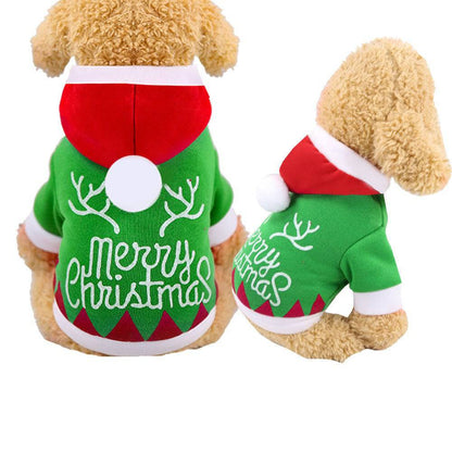 Festive Christmas Pet Outfit – Adorable Holiday Costume for Dogs and Cats! - All Inclusive Family Treasures