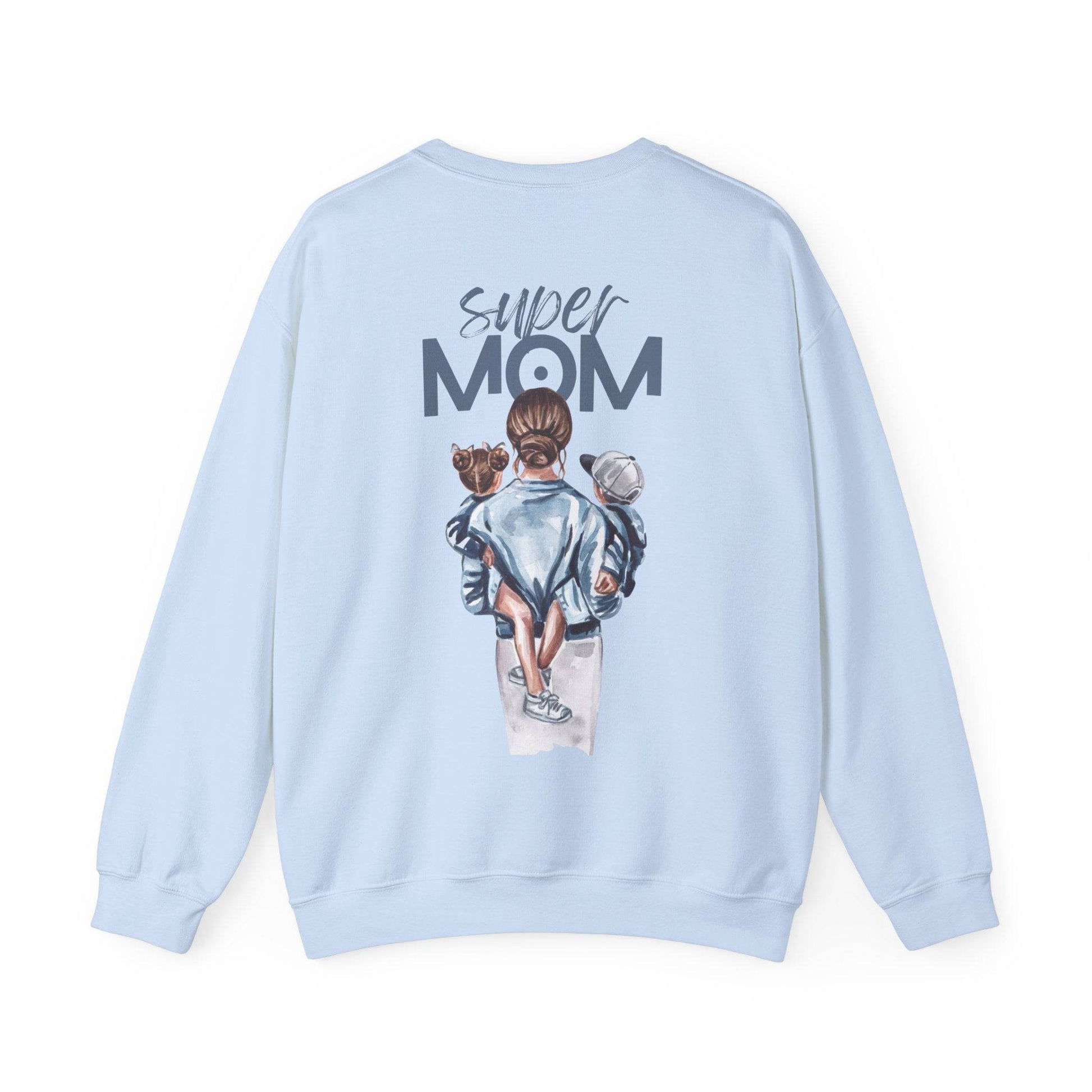 Mama Supermom Crewneck Sweatshirt - All Inclusive Family Treasures