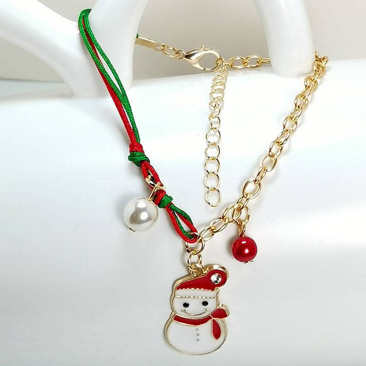 Christmas Charm Bracelet – Snowman, Santa, Tree & More Festive Charms - All Inclusive Family Treasures