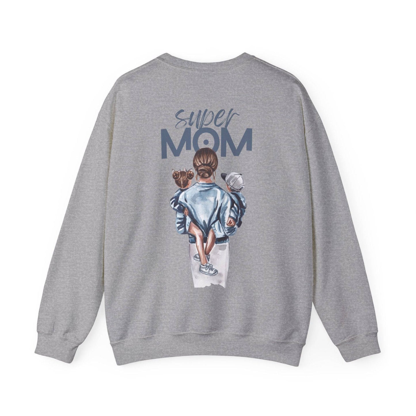 Mama Supermom Crewneck Sweatshirt - All Inclusive Family Treasures