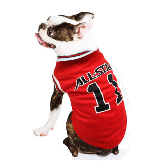 All-Star Pet Jersey – Sporty Dog Vest for World Cup and All-Star Fans! - All Inclusive Family Treasures