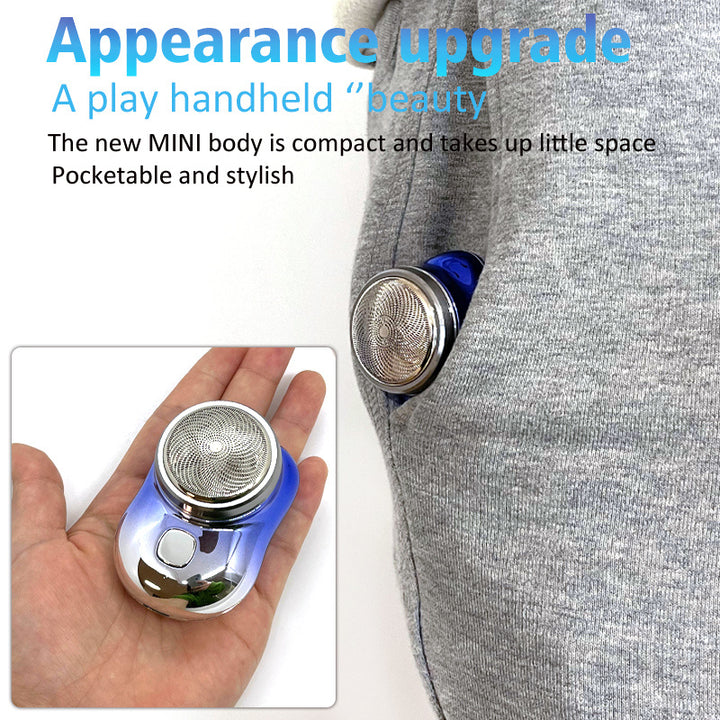 Mini Portable Cordless Electric Shaver