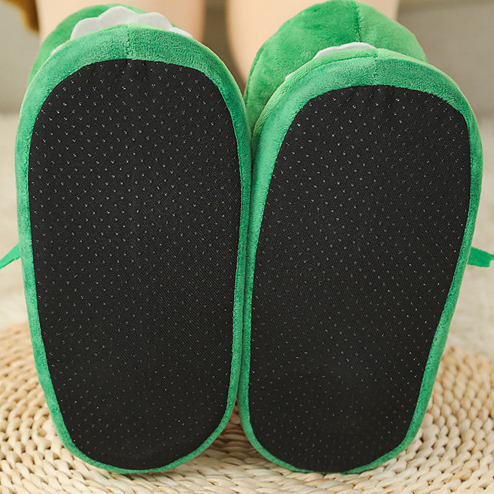 Chompy Croc Plush Slippers – Quirky Winter Comfort