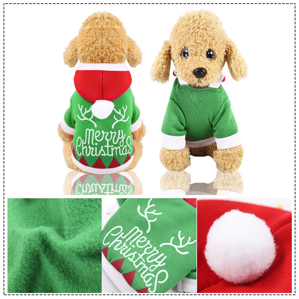 Festive Christmas Pet Outfit – Adorable Holiday Costume for Dogs and Cats!