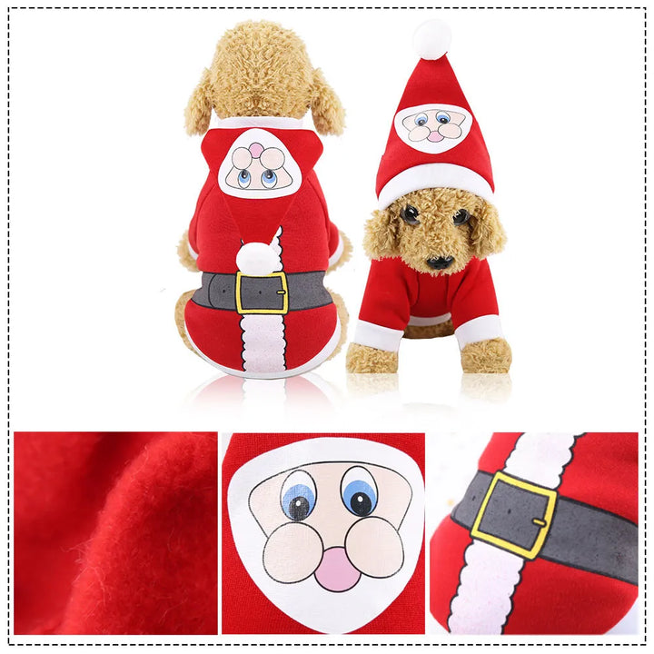Festive Christmas Pet Outfit – Adorable Holiday Costume for Dogs and Cats!