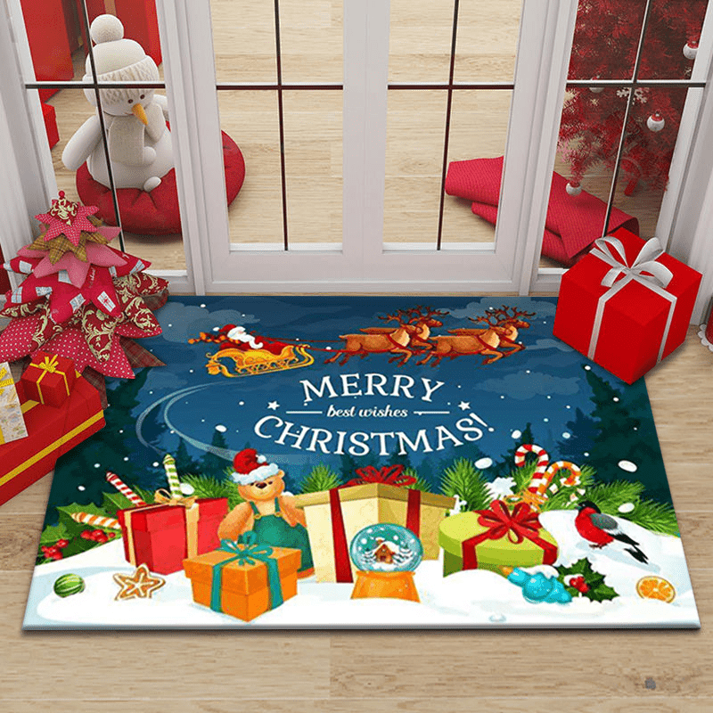 Festive Christmas Floor Rugs – Cozy and Decorative Holiday Carpets for Your Home - All Inclusive Family Treasures