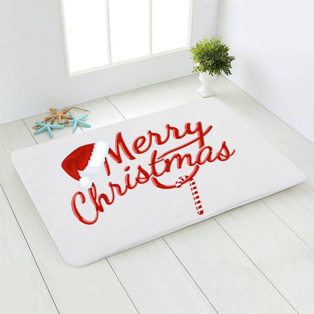 Festive Santa & Snowman Floor Mats – Cozy Christmas Decor for Your Home - All Inclusive Family Treasures