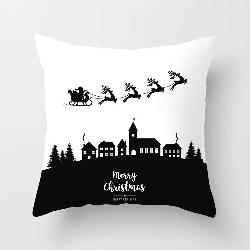 Festive Christmas Pillow Covers - Holiday Decorative Cushion Covers for Cozy Home Decor - All Inclusive Family Treasures