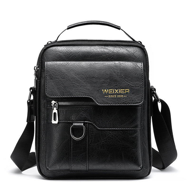 Classic Urban Crossbody: The Everyday Gentleman’s Leather Bag