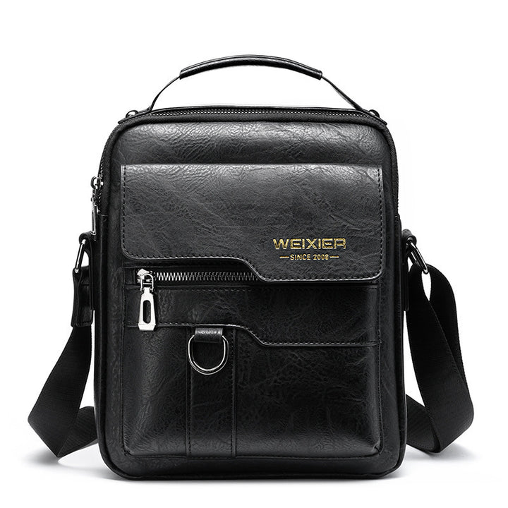 Classic Urban Crossbody: The Everyday Gentleman’s Leather Bag