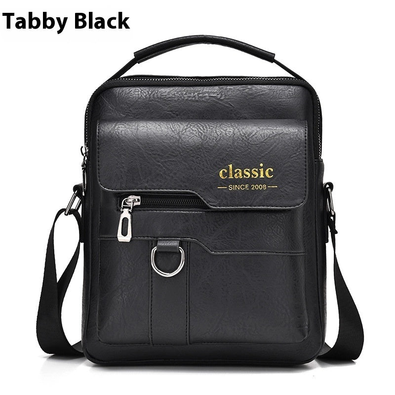 Classic Urban Crossbody: The Everyday Gentleman’s Leather Bag