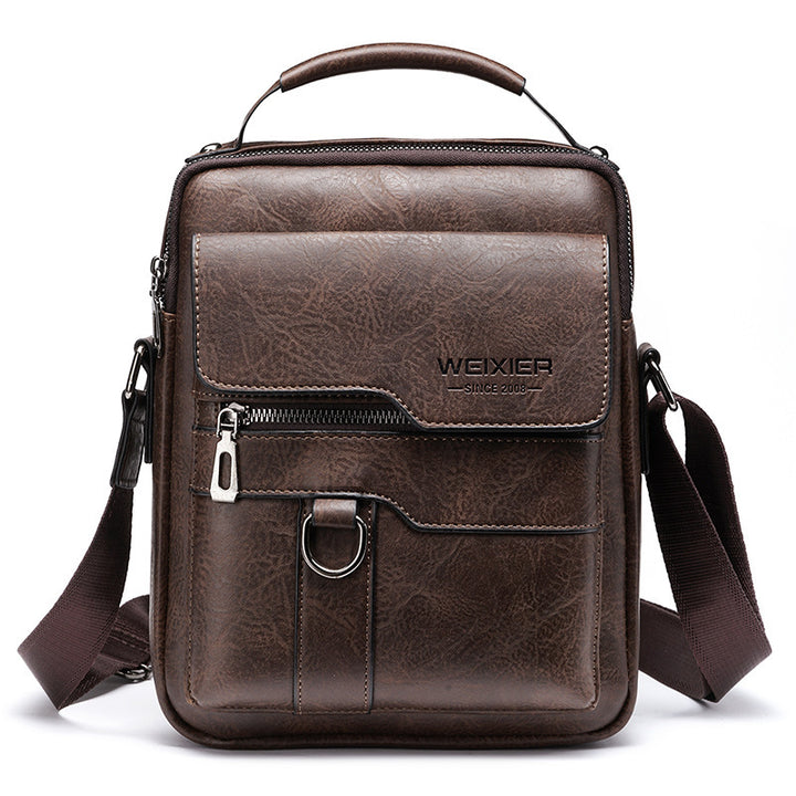 Classic Urban Crossbody: The Everyday Gentleman’s Leather Bag