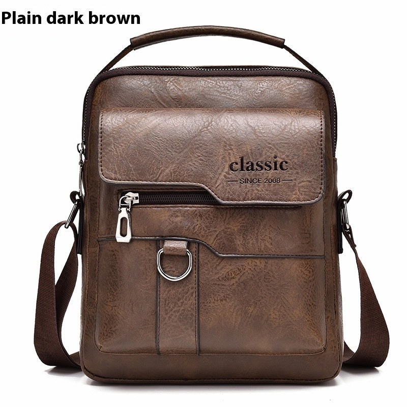 Classic Urban Crossbody: The Everyday Gentleman’s Leather Bag