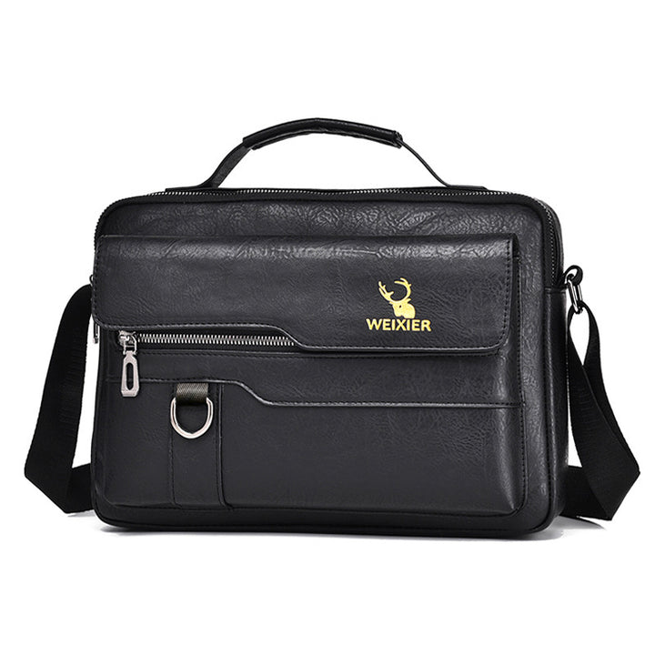Classic Urban Crossbody: The Everyday Gentleman’s Leather Bag