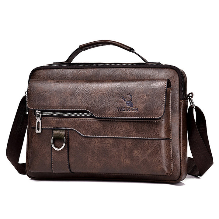 Classic Urban Crossbody: The Everyday Gentleman’s Leather Bag