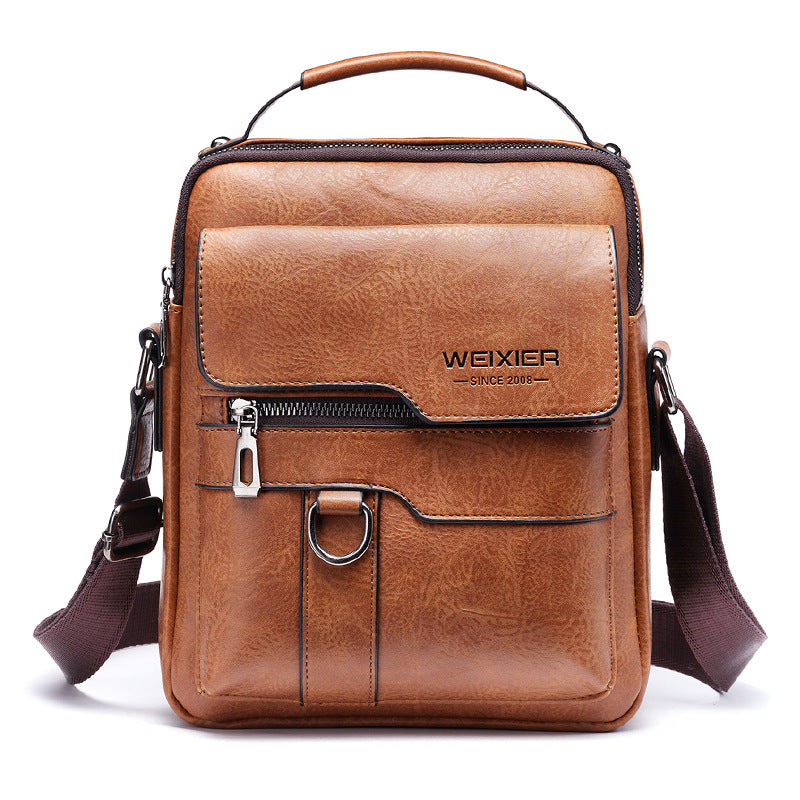 Classic Urban Crossbody: The Everyday Gentleman’s Leather Bag