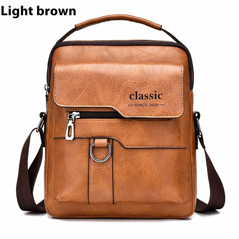 Classic Urban Crossbody: The Everyday Gentleman’s Leather Bag