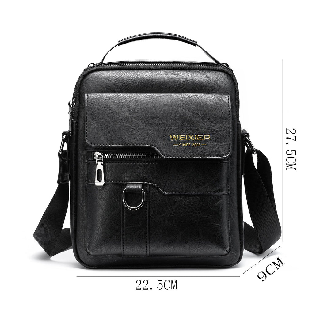 Classic Urban Crossbody: The Everyday Gentleman’s Leather Bag