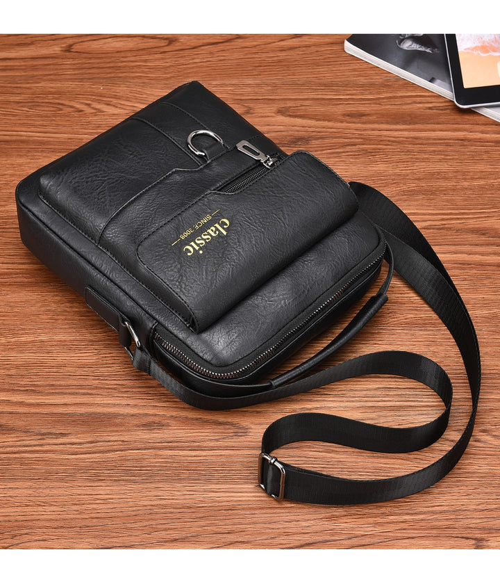 Classic Urban Crossbody: The Everyday Gentleman’s Leather Bag