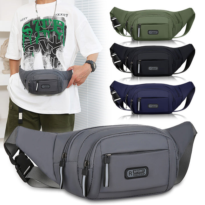 The Everyday Action Pack: Men’s Waterproof Waist & Crossbody Bag