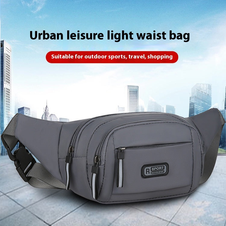 The Everyday Action Pack: Men’s Waterproof Waist & Crossbody Bag