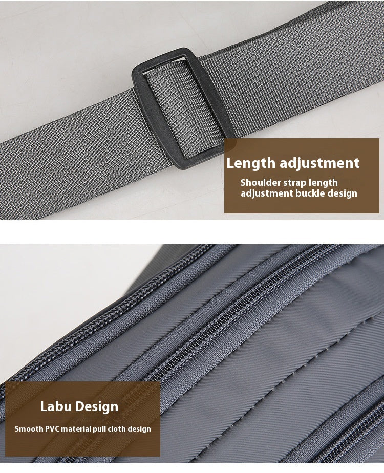 The Everyday Action Pack: Men’s Waterproof Waist & Crossbody Bag