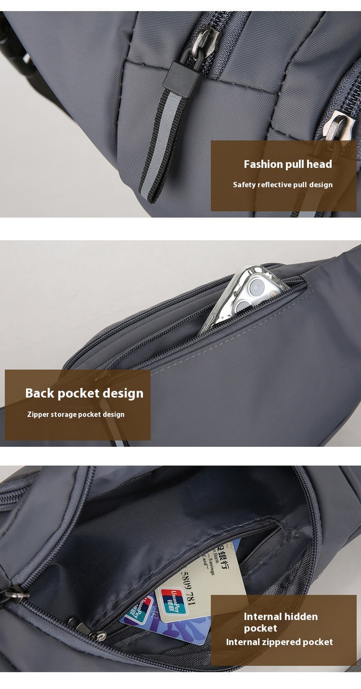 The Everyday Action Pack: Men’s Waterproof Waist & Crossbody Bag